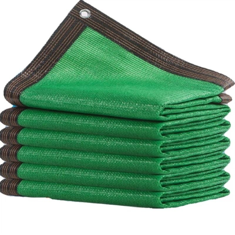 Encrypted and Thickened Green Shade Net, Shade Cloth Suitable for Outdoor Gardens and Agricultural Horticulture
