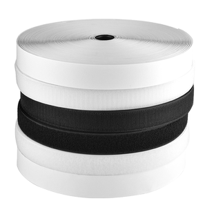 双面背胶魔术贴窗帘门帘强力粘贴条沙发汽车脚垫带胶子母贴粘扣带