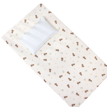 Crib fitted sheet pure cotton childrens bed cover baby small sheet splicing mattress cover kindergarten special four seasons