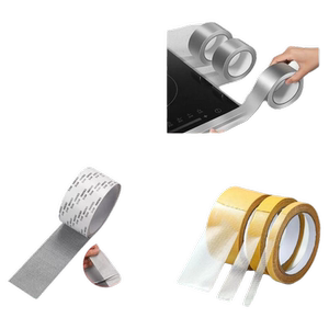 纱窗修补贴+厨房铝箔防水防油贴+布基双面胶