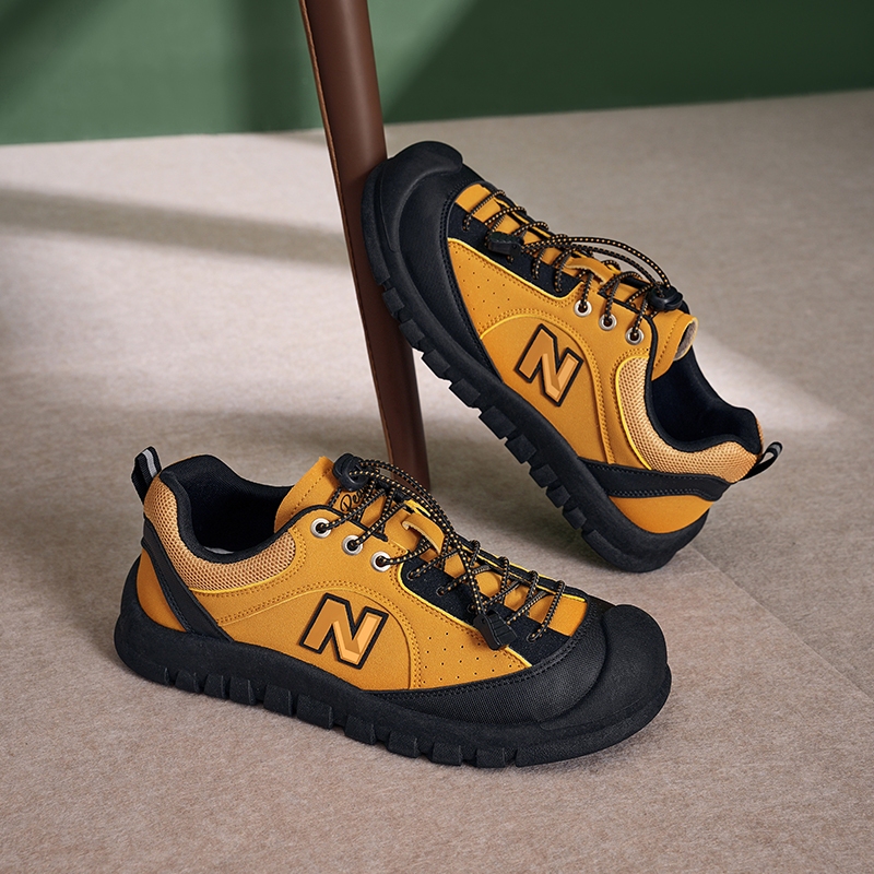 New Balance 2026 Summer New Versatile Retro Trendy Sneakers for Men, Thick-Soled, Non-Slip, Mesh Breathable Dad Shoes