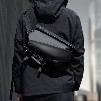 Men's crossbody bag commuting bag breast bag men's postman bag