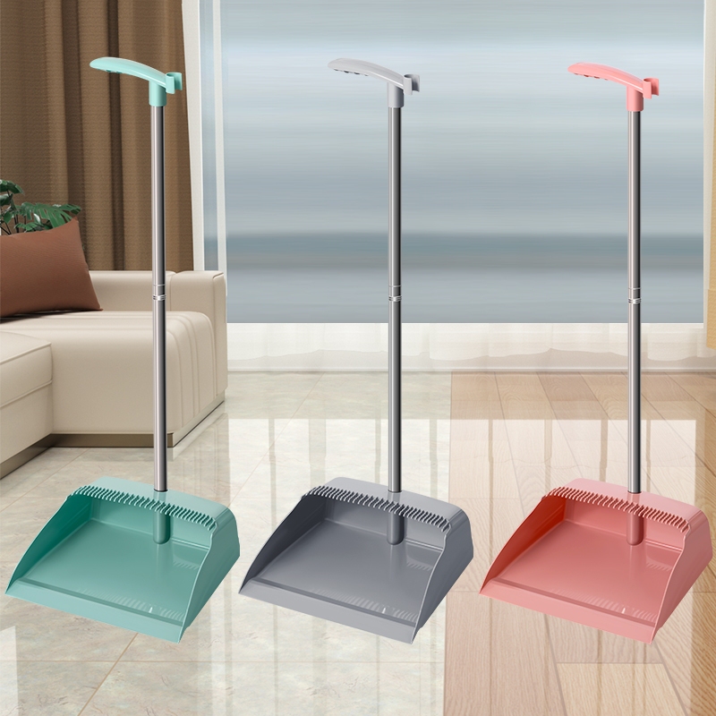 Household Plastic Dustpan, Thickened Large Trash Shovel, Durable Single Dustpan, Broom Combination Set