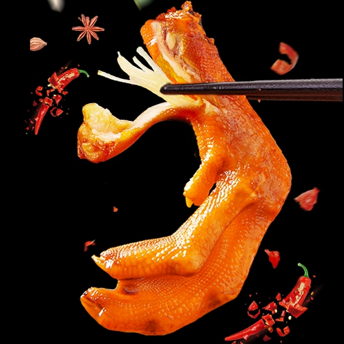 Длинной пропитанная утиная утиная утиная нога утка пальмовая фьюджиан с длинным фирменным мясом