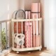 Simple modern yoga mat, badminton, fitness equipment corner rack with wheels, toy ball storage, gap rack, storage rack