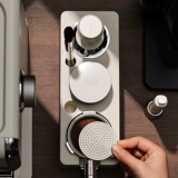 Bincoo布粉器压粉锤底座三件套意式咖啡工具全套器具收纳手柄支架