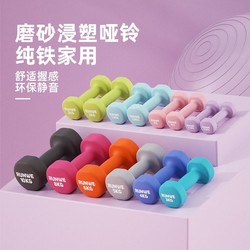 Dumbbell Women's Fitness For Home Pure Iron Suit kids Men Combination Equipment Small Dumbbell Primary School Students Cast Iron Solid