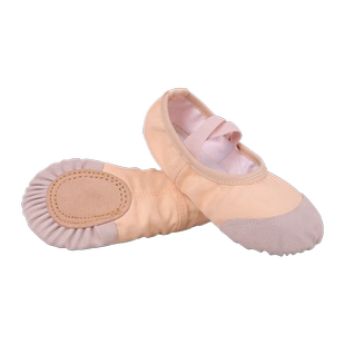 舞蹈鞋儿童女软底女童芭蕾练功鞋中国男童成人专用跳舞鞋2025新款