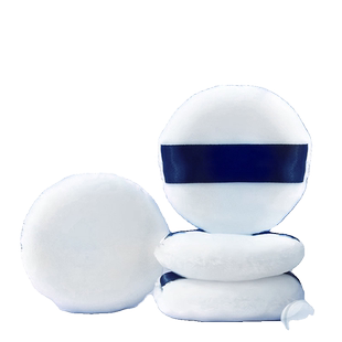 立绒粉扑植绒散粉扑蜜粉定妆爽身粉短绒毛化妆工具女不吃粉双面