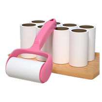 Hair stick roller dust paper stained hair removal artifact hair remover household roller brush clothes suction bristles replacement tear-off type