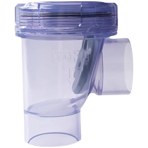 Transparent Check Valve Deodorant Back water 50pvc one-way valve door Kitchen Drain Drain Sink Sewer Sbend Toilet