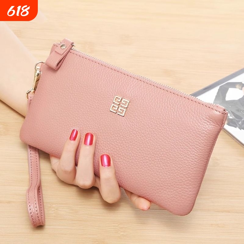 2026 New Model Phone Bag Ultra-Thin Long Large-Capacity Wallet Unisex Zipper Bag Portable Money Clip Clutch Coin Purse