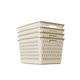 Desktop storage box Kitchen rectangular storage basket Cabinet Snacks Organizing Plastic basket Entrance dining table storage