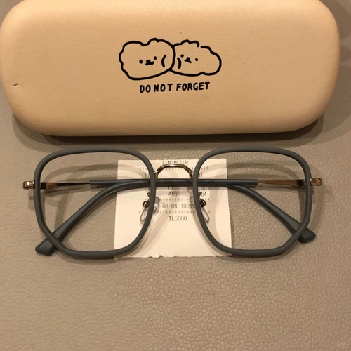 Модная тумана синяя коричневая коробка бокал миопий