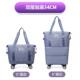 Luggage bag with universal wheels for women, large capacity portable luggage storage bag, travel bag, foldable suitcase, silent