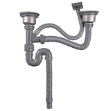 Кухня мытья бассейн нижняя водяная раковина раковина двойной тонущий пруд для мытья пруд