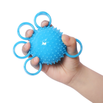 Grip ball circle hand rehabilitation training device five-finger hand grip strength device fitness elderly finger stroke hemiplegia exercise