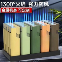 Прочная высококлассная металлическая взрывобезопасная ветрозащитная одноразовая зажигалка, оптовые продажи