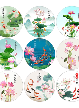 卫生间专用防水墙贴画化污为财