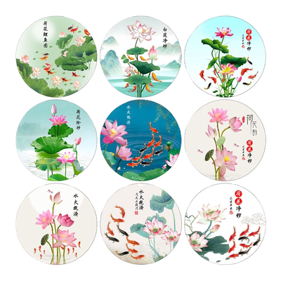 卫生间专用防水墙贴画化污为财