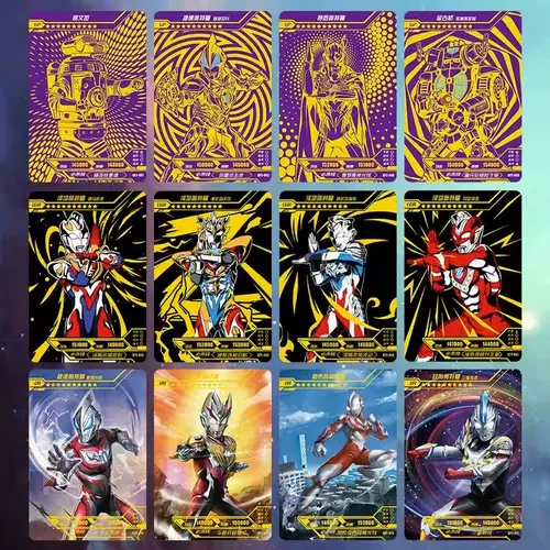 卡游 Ultraman Card Edition Luxury Black Diamond или Purple GP Favorites Box Robb превратилась в 3 -ю подпись