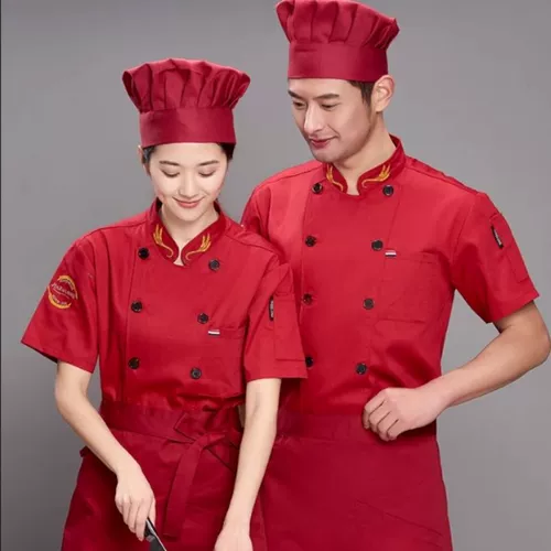 Catering Chef Work Одежда одежда с коротки
