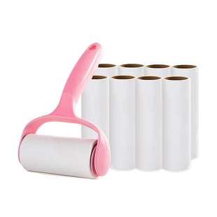 粘毛器滚筒毡滚刷粘毛沾毛神器除毛粘毛纸卷黏毛刷加厚粘纸除尘