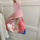 ຄົນອັບເດດ: ໃຫມ່ knitted bag souvenir handbag versatile portable vest bag fly woven bag tote bag mobile phone love