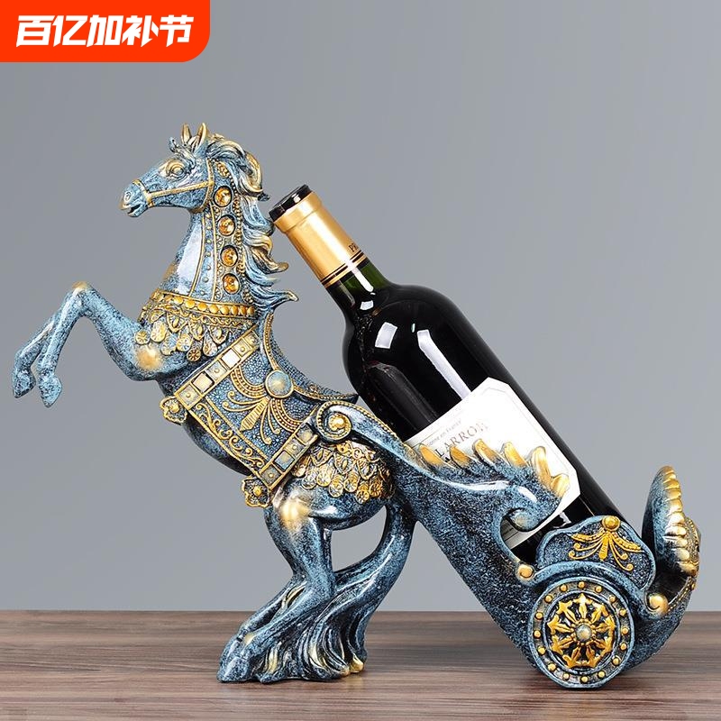 European-Style Swan Wine Rack Ornaments, Creative Modern Wine Cabinet, Housewarming Gift, Home Decoration, Desktop Gift, Living Room