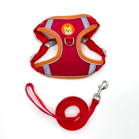 Теплый красный+1,5 метра плоская веревка