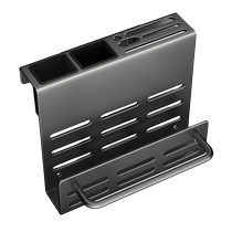 Kitchen knife rack storage rack multi-functional wall-mounted knife storage rack for kitchen knives and chopping boards integrated rack chopstick barrel