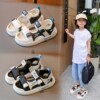 Boys' Sandals Summer 2026 New Children's Shoes Beach Shoes Medium and Large Children's Anti-Slip Boys Baotou Sports Baby