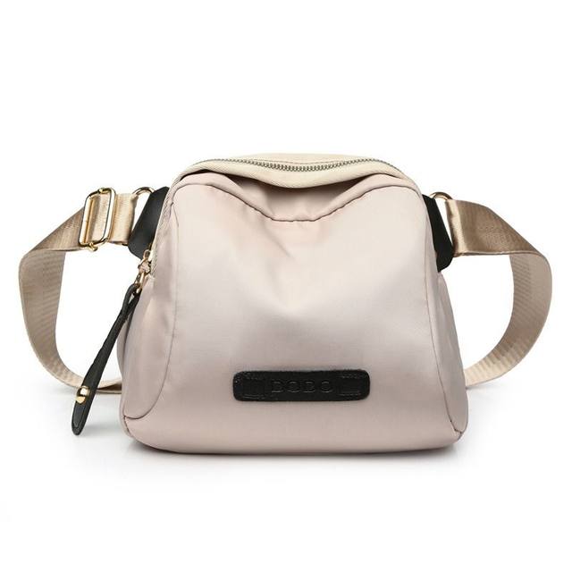 2024 New Shoulder Small Bag Women's Crossbody Bag Women's Bag Canvas Bag Versatile Fashion Women's Oxford Cloth Shell Bag