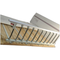 Thickened bedside guardrails for the elderly and children to get up and fall out of the bed frame foldable anti-fall fence baffle without punching