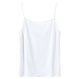 Белая приталенная летняя черная приятная телу майка топ