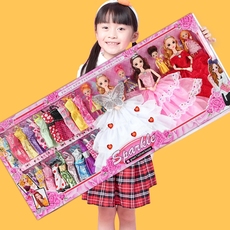 кукла 洋娃娃套装大礼盒小女孩玩具公主换装仿真珍藏版生日礼物