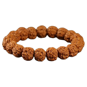 爆肉树王小金刚菩提原籽手串文玩核桃盘玩手持佛珠手链六字真言款