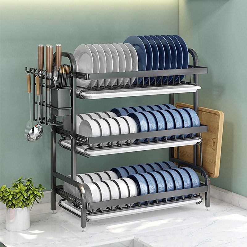 喜登乐IGT双层吊挂架碗碟沥水篮架：厨房收纳新革命，解放双手的秘密武器！✨