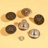 Затягивание пуговиц на женских джинсах, без гвоздей, без перфорации, специальная регулировка брюк, регулировка размера талии, волшебный инструмент для пуговиц на талии