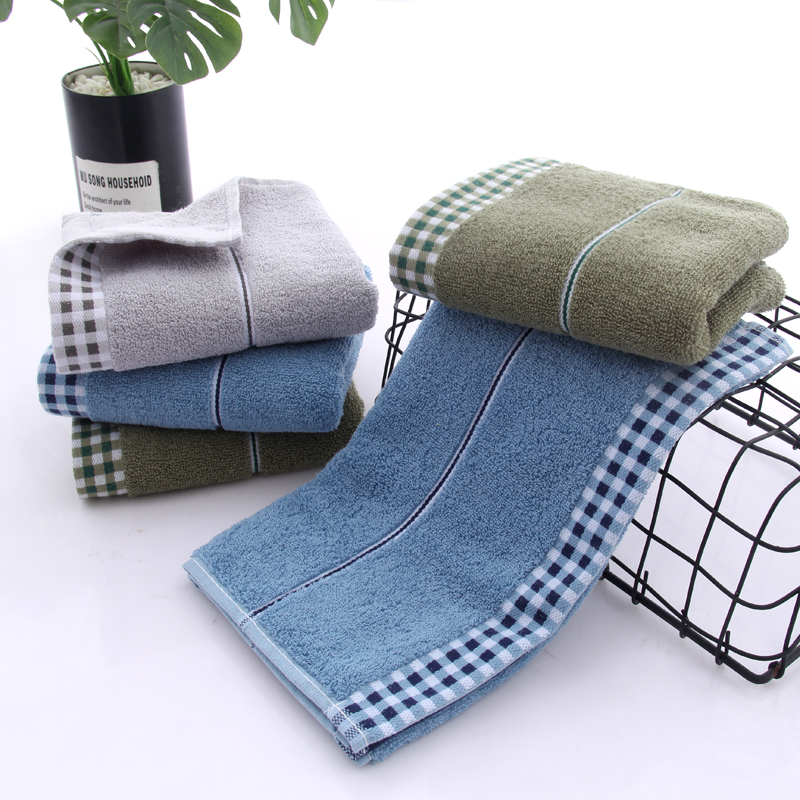 Towels made pure cotton for household use, washing, bathing, men's and women's handkerchief, dry couple's face towel,_voghion.com