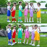 Детский костюм, комбинезон, манекен головы