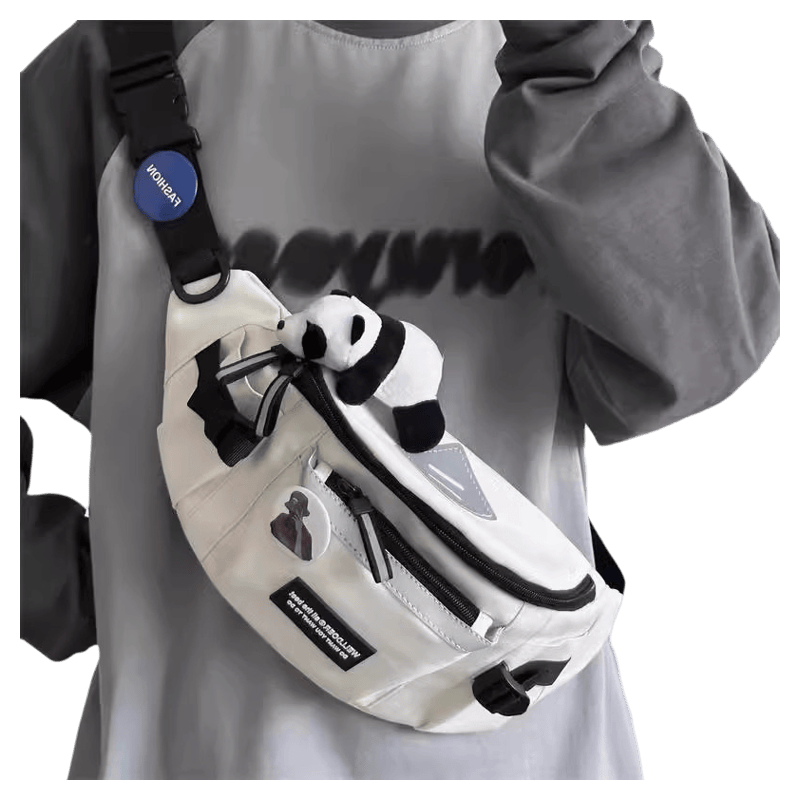 Messenger bag men's Japanese style bag sports waist bag chest bag