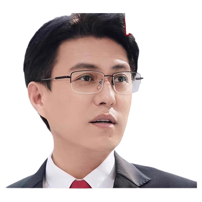 品牌老花眼镜男式中老年高清防蓝光抗疲劳眼镜高档正品100度变焦