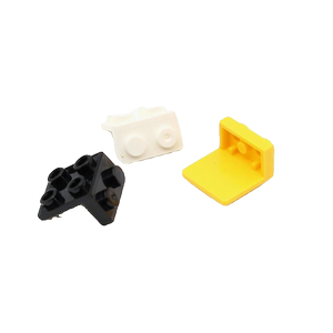 兼容乐高积木44728 1x2-2x2托架板 MOC科技益智零配件基础散件1KG