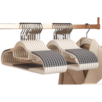 Clothes hanger for home hanging clothes no trace anti-shoulder corner clothes hanger anti-slip clothes hanger clothes hanger thickened hanger