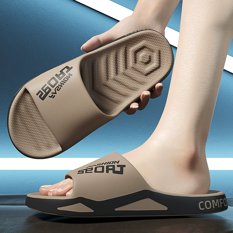 Men's extra large summer non-slip slippers, plus size