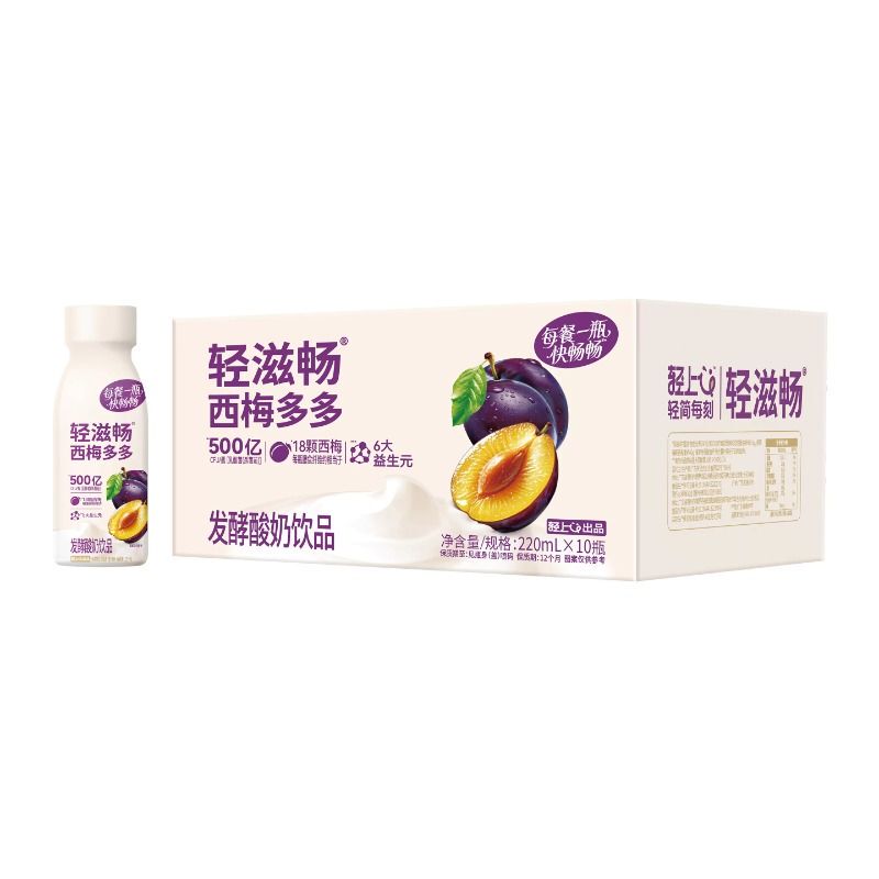 Qingshang Ximei Duoduo Bottled Yogurt Drink with Dietary Fiber and Prebiotics, Breakfast Meal Replacement Beverage, Whole Box Qingshang Ximei Duoduo Bottled Yogurt Drink with Dietary Fiber and Prebiotics, Breakfast Meal Replacement Beverage, Whole Box