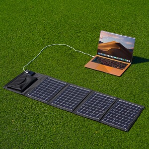 太阳能充电板小型单晶5V6v12v快充电宝手机户外折叠移动电源发电