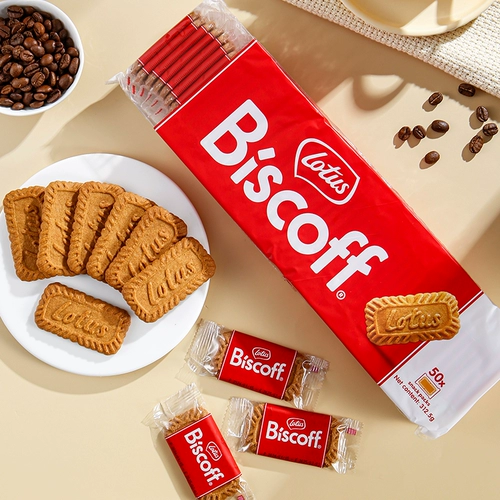 Бельгийское карамельное печенье Отдельные коробки всей коробки оптом импортированной закуски карамель ароматизированные партнерские сумки для хрустящей выпечки