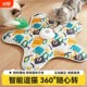 Cat hunting blanket automatic cat teasing stick five-pointed star toy